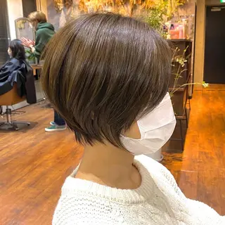 ショート カラー 増山 大起のヘアスタイル