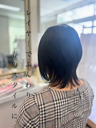 ミディアム ナチュラルオーブン 大村店🍀深松孝枝のヘアスタイル