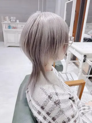 ショート カラー ヘアアレンジ Days 透明感カラーのヘアスタイル