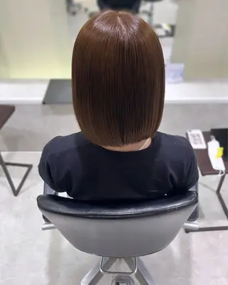 ショート カラー 中川 奈々実のヘアスタイル