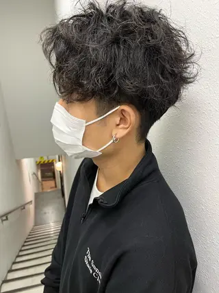 ショート レイヤー×透明感 Tatsuya💫のヘアスタイル