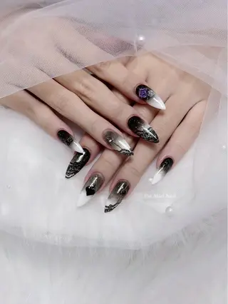 ネイル HANA 長さだしのネイルデザイン