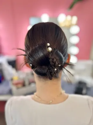 ロング 北本 美幸のヘアスタイル