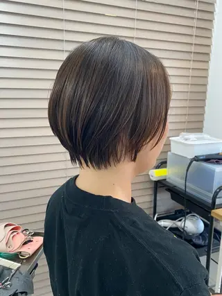 ショート THETAふじみ野 野宮のヘアスタイル