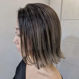 ショート カラー hair salon Zöld.のヘアスタイル