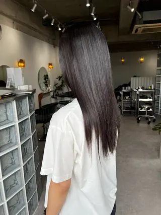 ロング パーマ 山本 麗のヘアスタイル
