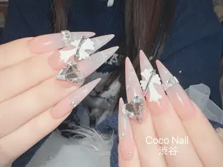 ネイル CoCo Nail 長さ出し専門店のネイルデザイン