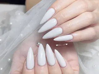 ネイル サイナ🎀 長さだし&デザインのネイルデザイン