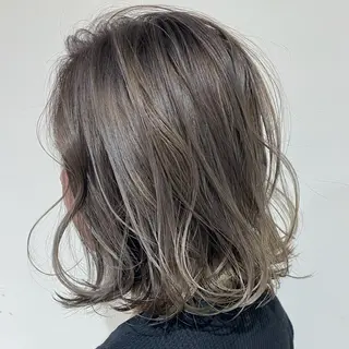 ショート カラー 髪質改善カラー韓国風 レイヤーtudaのヘアスタイル