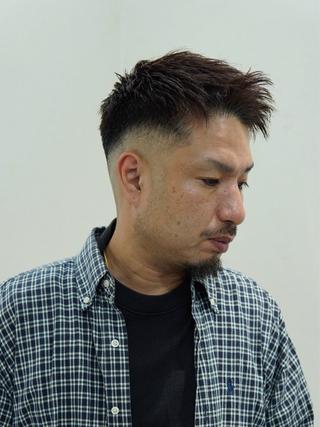 ショート カラー メンズ メンズパーマ特化 カバヤマ　リョウの眉毛・アイブロウイメージ