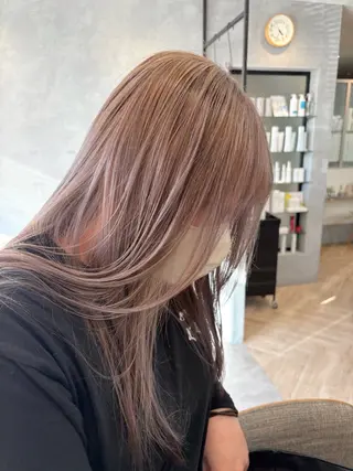 ロング カラー goen/射水/北田 千恵のヘアスタイル