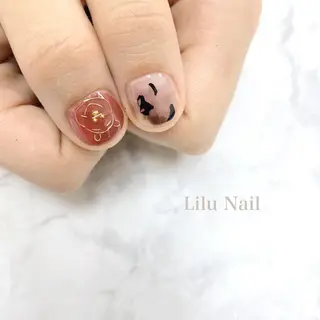 ネイル モチの良さ◉ フィルインネイル♡のネイルデザイン