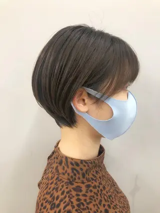 ショート カラー 関 京磨のヘアスタイル