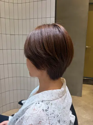 ショート カラー 正野 大翔のヘアスタイル