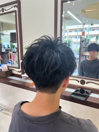 ショート パーマ メンズ 🧊メンズ特化🧊 高木航希のヘアスタイル