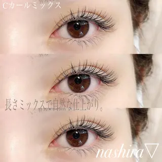 マツエク・マツパ nashira恵比寿 まつ毛&眉毛サロンのマツエク・マツパデザイン
