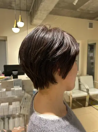ショート 笹木 菜々子のヘアスタイル