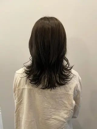 ロング やまさきえりこ ニュアンスパーマのヘアスタイル