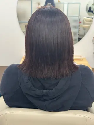 ミディアム 松本 桜のヘアスタイル