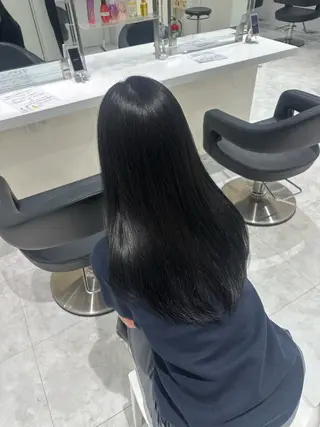 セミロング 安原 幸生のヘアスタイル