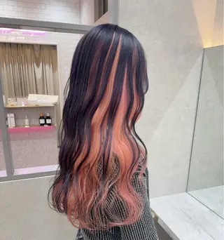ロング カラー 🎀リオ🎀/ 推しカラーのヘアスタイル