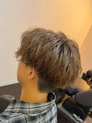 ミディアム パーマ 🌈予約の98%パ ーマ⭕️🌈福本のヘアスタイル