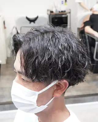 パーマ メンズ 町田No.1パーマ 特化✂︎小杉澪生のヘアスタイル