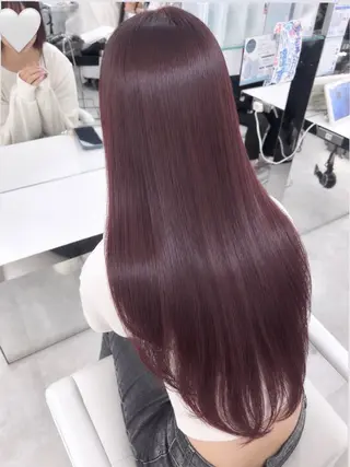 ロング 暖色艶カラー🇰🇷 ハイトーン/あこ🎀のヘアスタイル