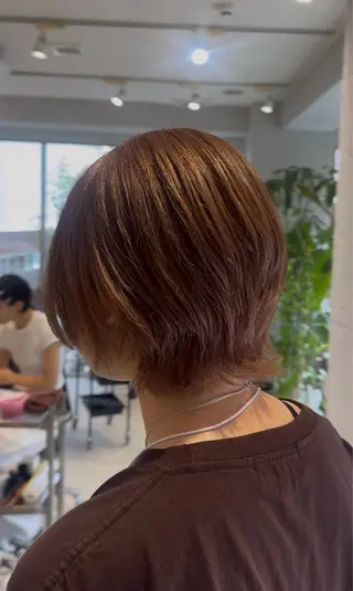 ショート カラー 🌓ショート/ウルフ /ハイトーン/大夢のヘアスタイル