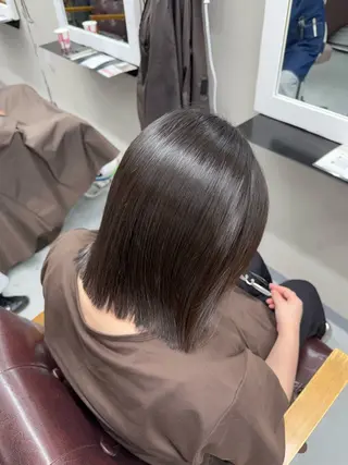 ミディアム 福田 聖莉渚のヘアスタイル