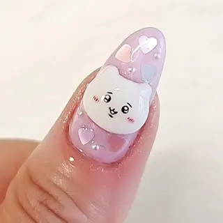ネイル 手描きアート&推し活 🌟Wisteriaのネイルデザイン