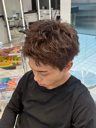 パーマ メンズ fifth 武正 琉生のヘアスタイル
