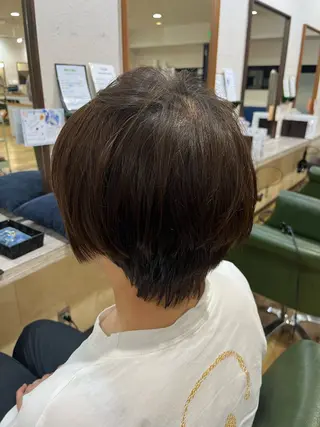 ショート 安島(あじま) 慎(まこと)のヘアスタイル
