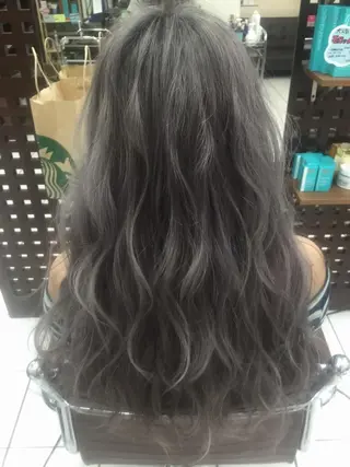 ショート ミディアム セミロング ロング カラー パーマ 神山 昌子のヘアスタイル