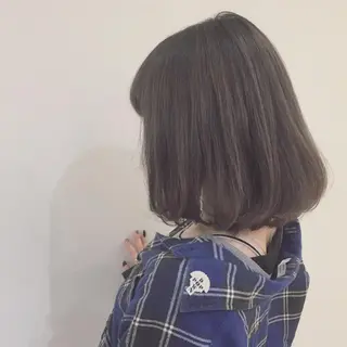 ショート ミディアム セミロング カラー パーマ ハイトーン×髪質改善 KENTAのヘアスタイル