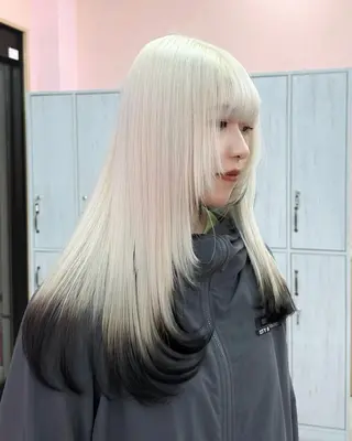 ロング カラー 🌙町田色落ち特化 🌙れいのヘアスタイル