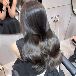 ロング カラー 新宿/艶カラー/ mikuのヘアスタイル