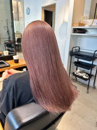 カラー ✂︎ 艶カラー /透明感カラーのヘアスタイル