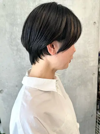 ショート カラー ボブ/ゆるふわ ボブパーマ/とういのヘアスタイル