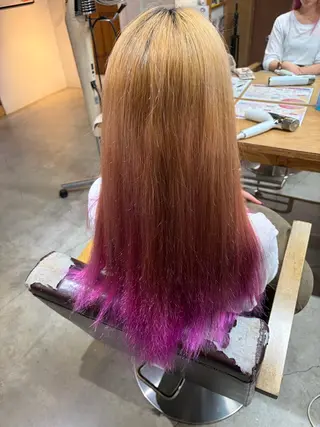 ロング sy oのヘアスタイル