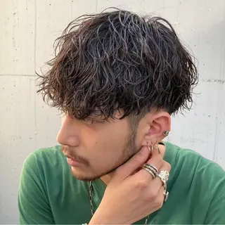 パーマ メンズ パーマ支持率No.1 ❤️🔥安成弾のヘアスタイル