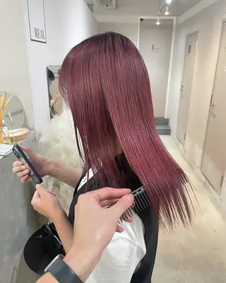セミロング カラー 艶髪/透明感カラー tawadaのヘアスタイル