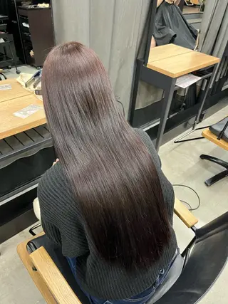 ロング カラー miku🧸 /韓国艶髪のヘアスタイル