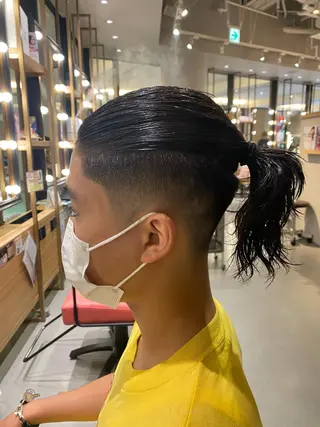 ロング パーマ メンズ unopulir 景山 凌のヘアスタイル
