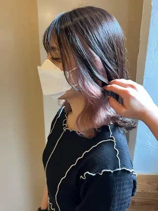 ミディアム LAMP mashiroのヘアスタイル