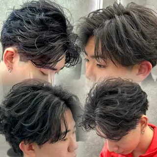 カラー パーマ メンズ 札幌メンズ指名 No. 1/光👑のヘアスタイル