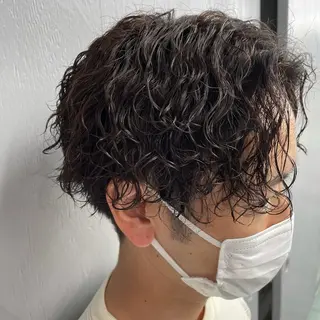ショート カラー パーマ メンズ 🍃メンズヘア🍃 セヤシュウヘイのヘアスタイル