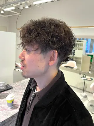 メンズ アイブロウ 池田 寿子のヘアスタイル
