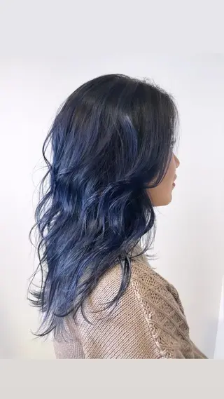 ミディアム カラー HIBIKI/原宿 ハッシュカット🪄のヘアスタイル