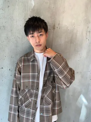 メンズ エクステ指名No.1 【店長】橘田のヘアスタイル